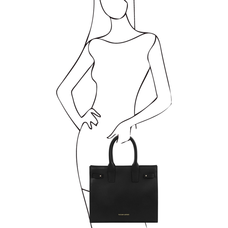 Leder-Handtasche Catherine Outfit Leder-Handtasche Catherine Outfit